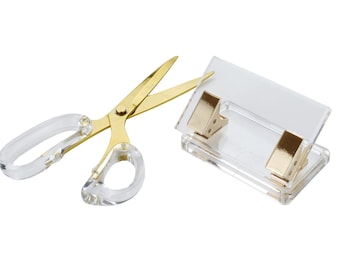 Hole punch & scissors set