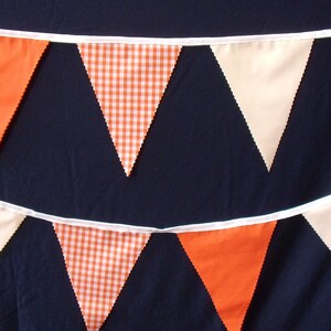 Handmade fabric bunting