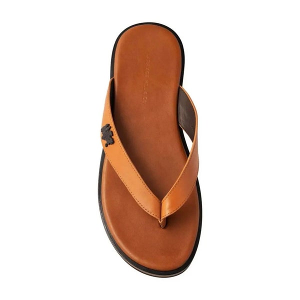 Leather Flip Flops - Etsy