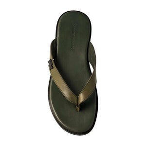ENVY GREEN SANDALS, Beach Sandals, Casual Wear Unisex Sandals, Summer Holiday Flip Flops, Excellent For Everyday Wear