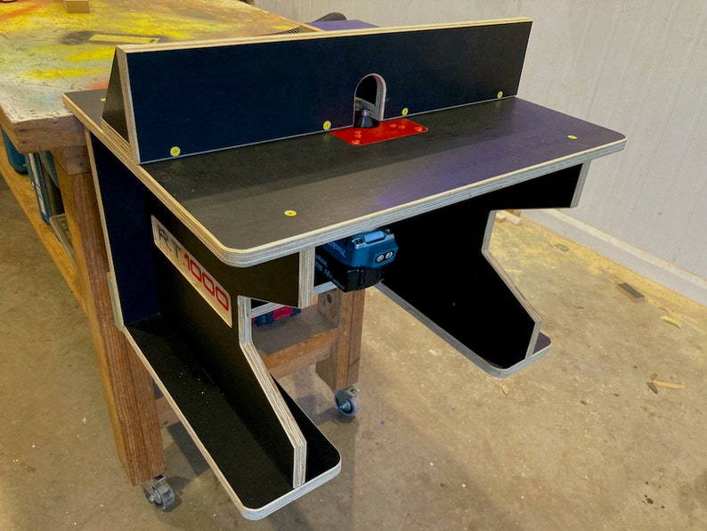 DIY Router Table Plans DIY Router Table Router Table Router Etsy