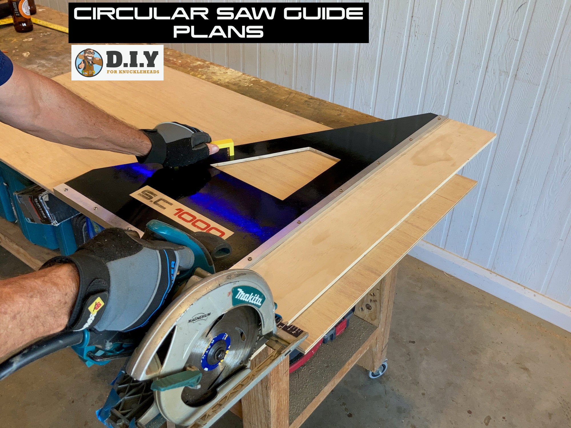 How to Make a Cutting Guide for Your Circular Saw