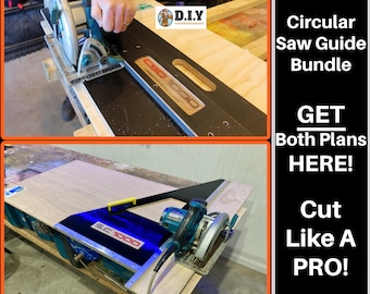 DIY Circular Saw Guide Plans - Circular Saw Guide - Saw Guide -  Circular Saw Guide Rail -  Saw Guide -  Saw Guide Plans -  DIY Saw Track