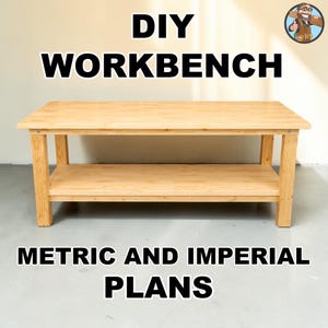 Workbench - Workbench Plans - WorkBenches - DIY Workbench Plans - Work Bench Table - Woodwork Bench - Workbench Garage