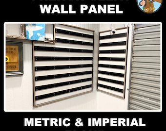 French Cleat Wall Panel Plan | Tool Wall System | Workshop Organization | DIY Garage Storage | Woodworking Plans - French Cleat