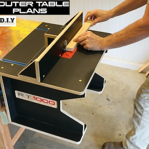 DIY Router Table Plans, DIY Router Table, Router Table, Router Table Plans, Portable Router Table, Benchtop Router Table