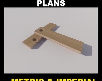 Rabatt Jig - Rabbet Jig - Fräser Jig - Fräserführer - Trim Fräser Jig