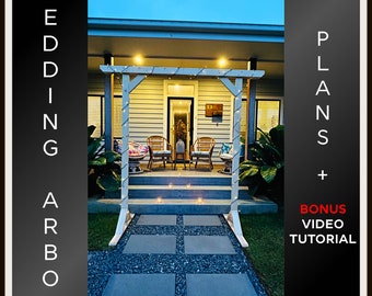 Wedding Arbor - Wedding Arbor Plan - Cheap Wedding Arbor - DIY Arbor -  DIY Wedding Arbor Plans - Wedding Arch - Garden Arbor