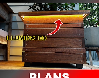 Planter Box, Planter Box Plans, Planterbox, Planterbox Plans, Planter Box with Lights, Outdoor Planter Box