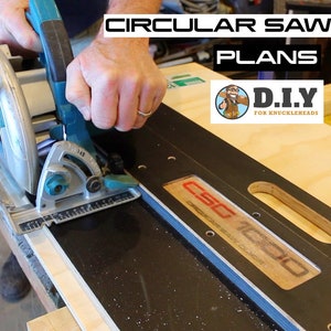 Circular Saw Guide Plans, Track Saw Guide Rail, Circular Saw Guide