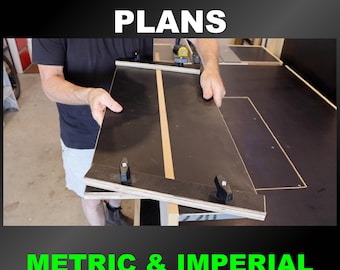 Dado Jig - Anleitung für Dado-Schablonen - Anleitung für die Schablone - Schablonen für die Schablone - Dado - Schablone für die Oberfräse - Fräserschablonen