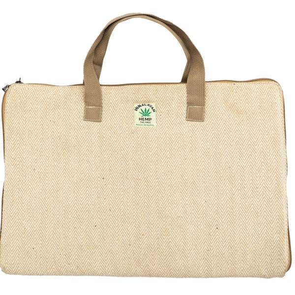 Handmade Hemp Laptop Bag - 11 inch x16 inch, Eco Laptop/Business/Travel Messenger bag, MacBook Air, MacBook Pro 13/14/15 Inch made of Hemp