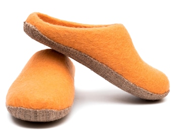 Hemp Jute Sole 100% Woolen Eco Slippers | Handmade and Natural  | Strong and Sustainable | Comfort & Health Benefits