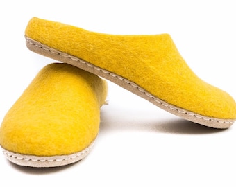 Colorful felted 100% woolen slippers | Handmade Woolen Slippers