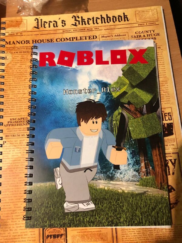 Cuaderno Roblox - Archivo Digital