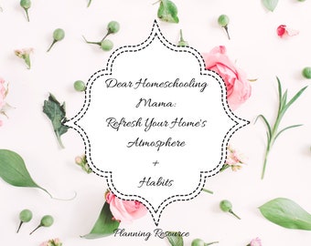 Atmosphere and Habits Planner for Moms