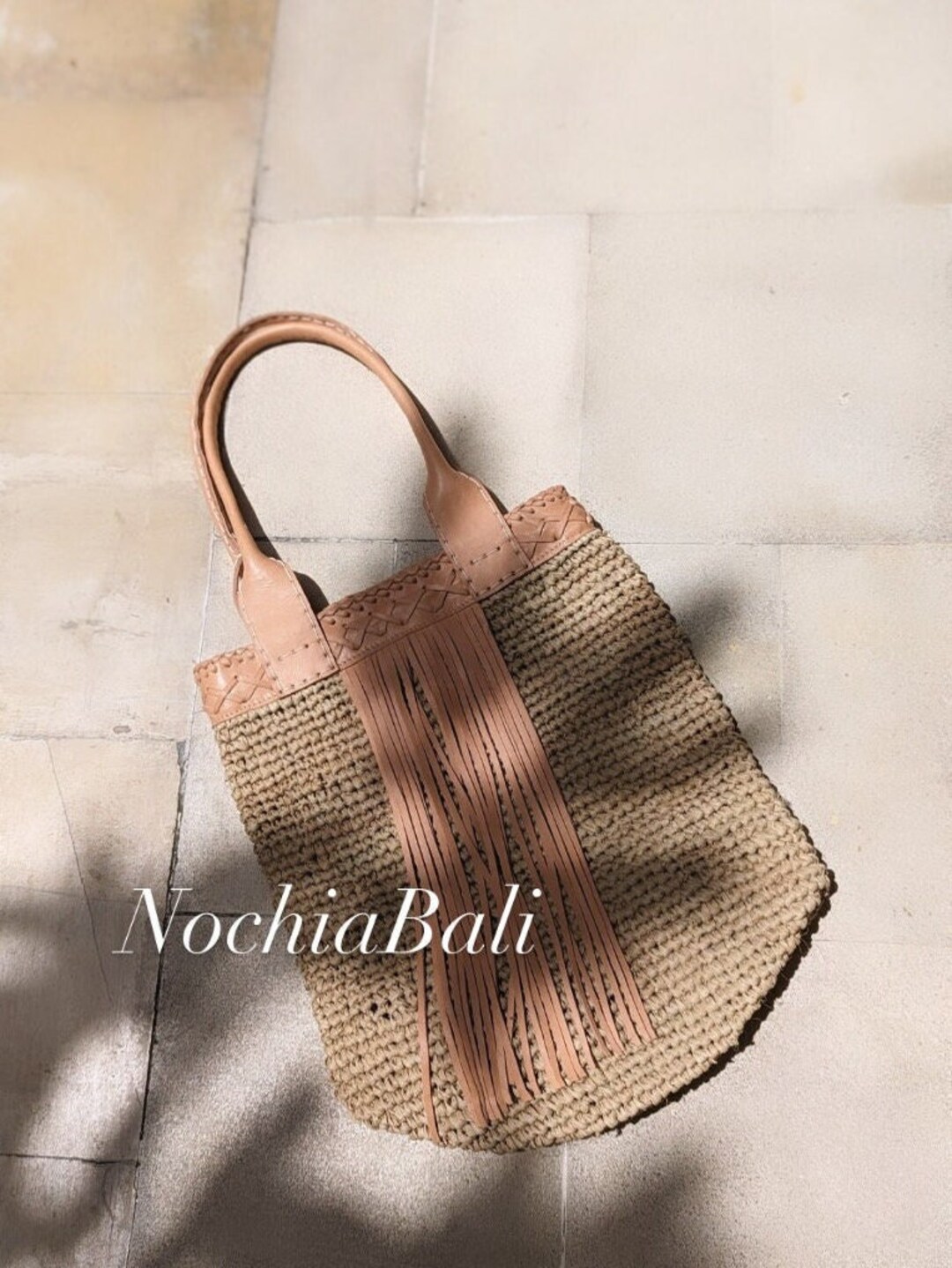 Large Boho Bag Raffia Beach Bag Woven Raffia Bag Summer Etsy