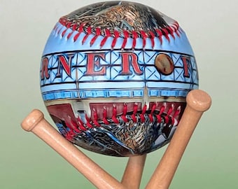 Turner Field Baseball - Limited Edition Stadium Series Baseball