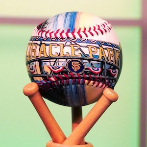 Béisbol Oracle Park - Edición limitada de la serie Stadium Baseball