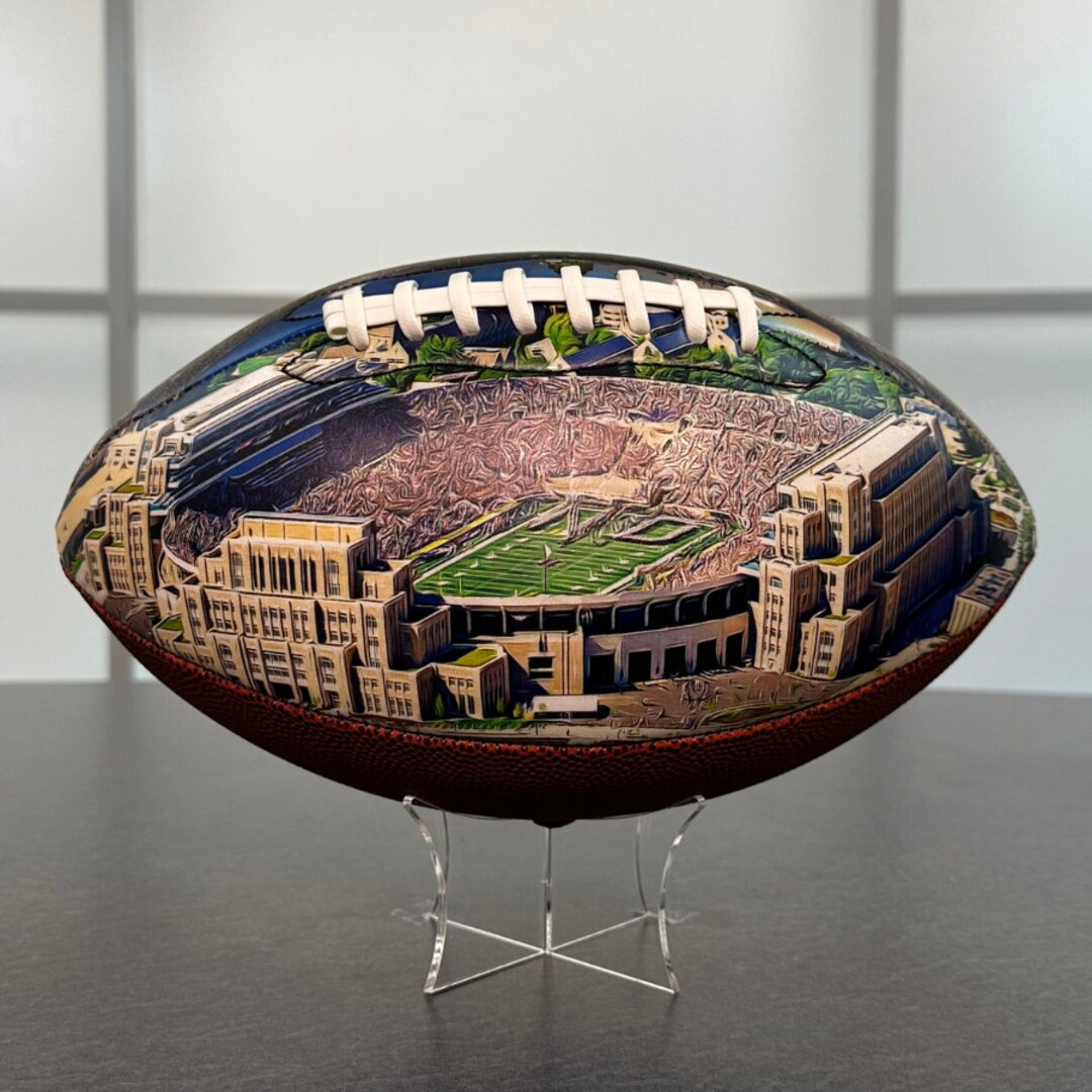 Notre Dame Stadium Football University Series Etsy — free download