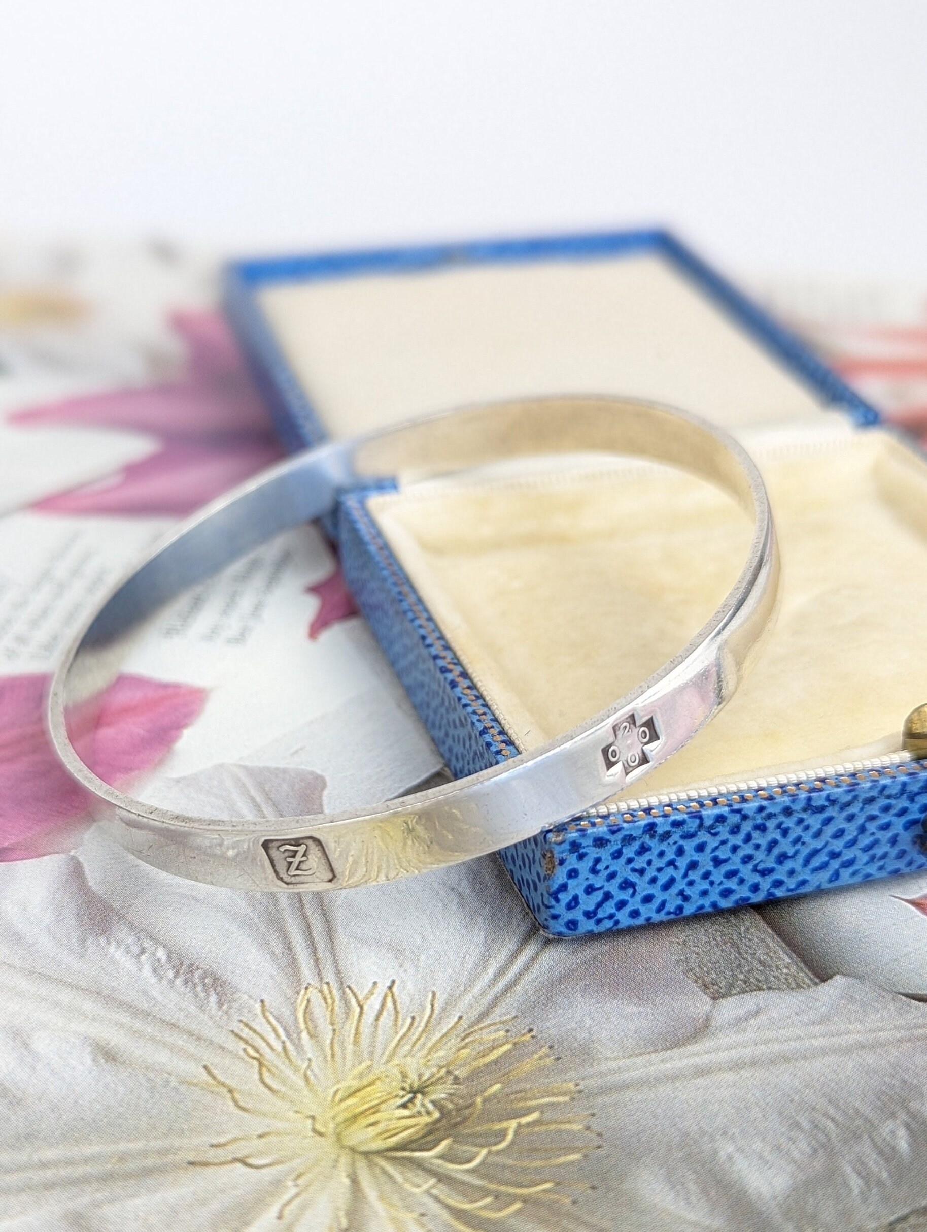 David Scott Walker UK ヴィンテージ シルバー ブレスレット