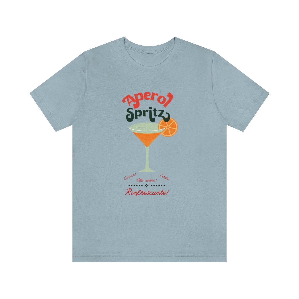 Discover Aperol Spritz Tee, Italian drink t shirt, cocktail tee