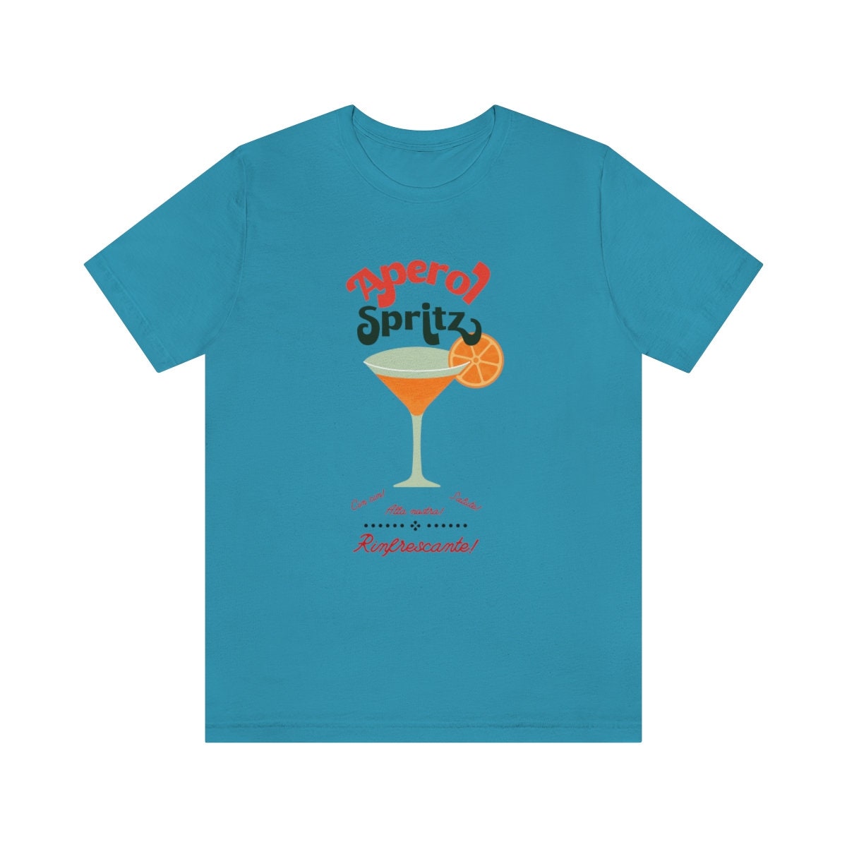 Discover Aperol Spritz Tee, Italian drink t shirt, cocktail tee