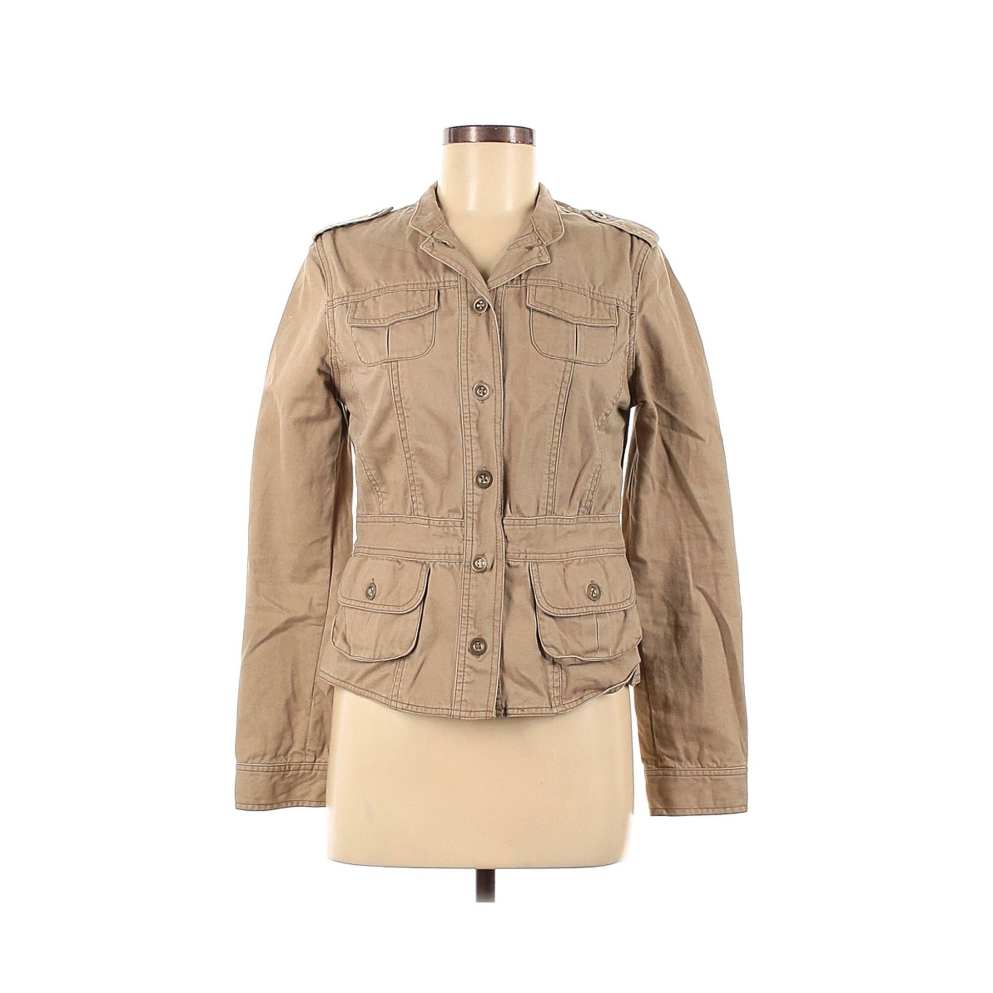 Vintage Aeropostale Beige Cargo Button 