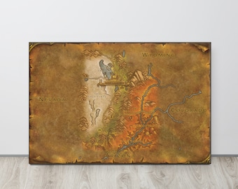 Utah - World of Warcraft Style Map