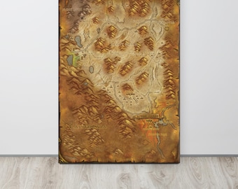 Nevada - World of Warcraft Style Map