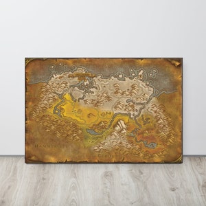 Skyrim - Mapa de estilo de World of Warcraft