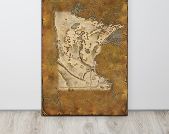 Minnesota - World of Warcraft Style Map