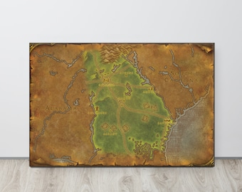 Georgia - World of Warcraft Style Map