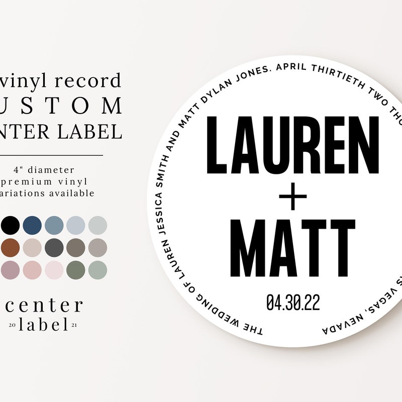 Record Stickers - Etsy
