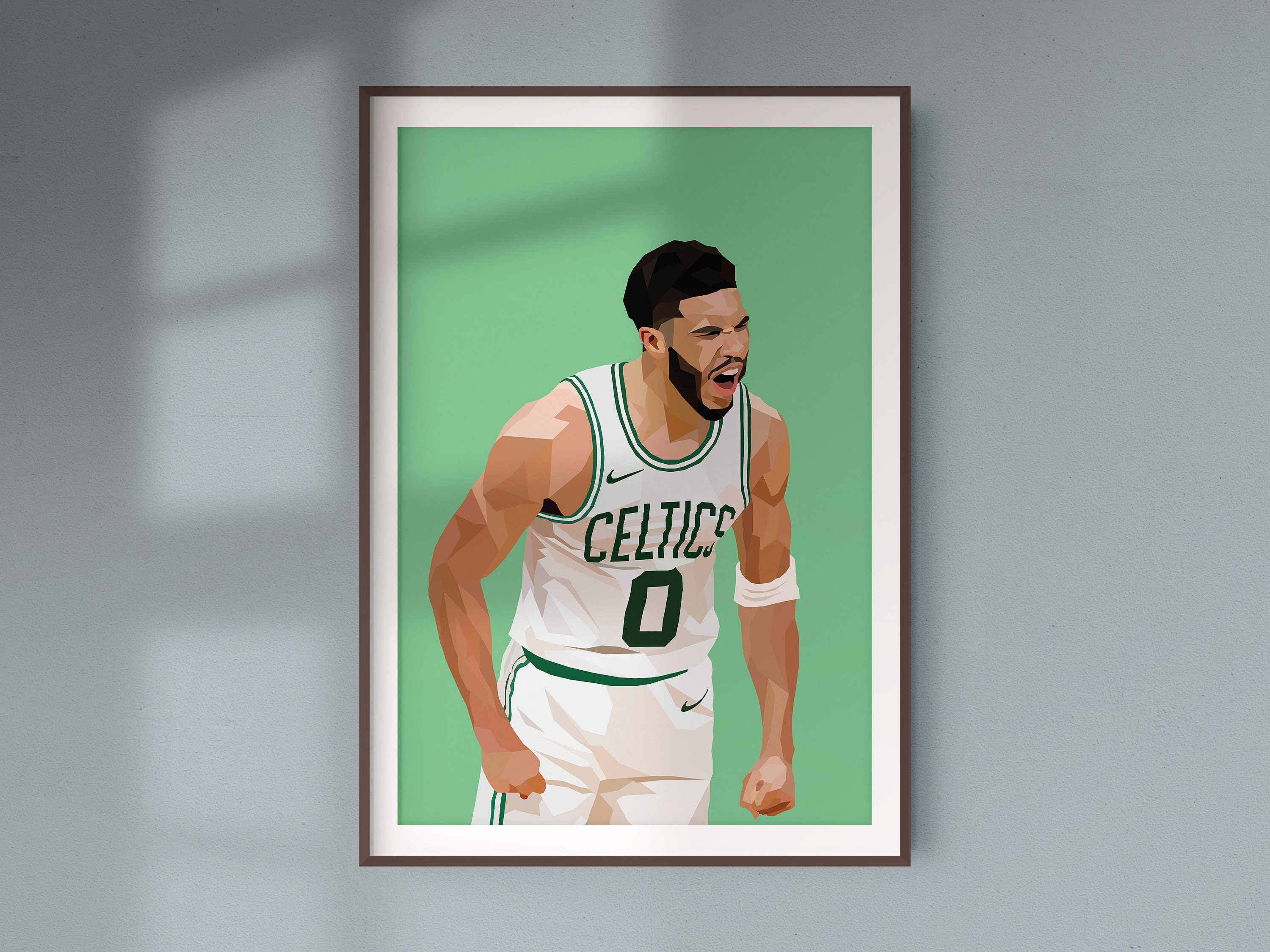 Jayson Tatum Poster Pop Culture Wall Art Minimal Digital Etsy Australia