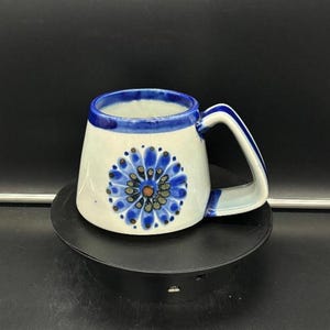 Vintage Ken Edwards El Palomar Mexico Pottery Stoneware Coffee Mug