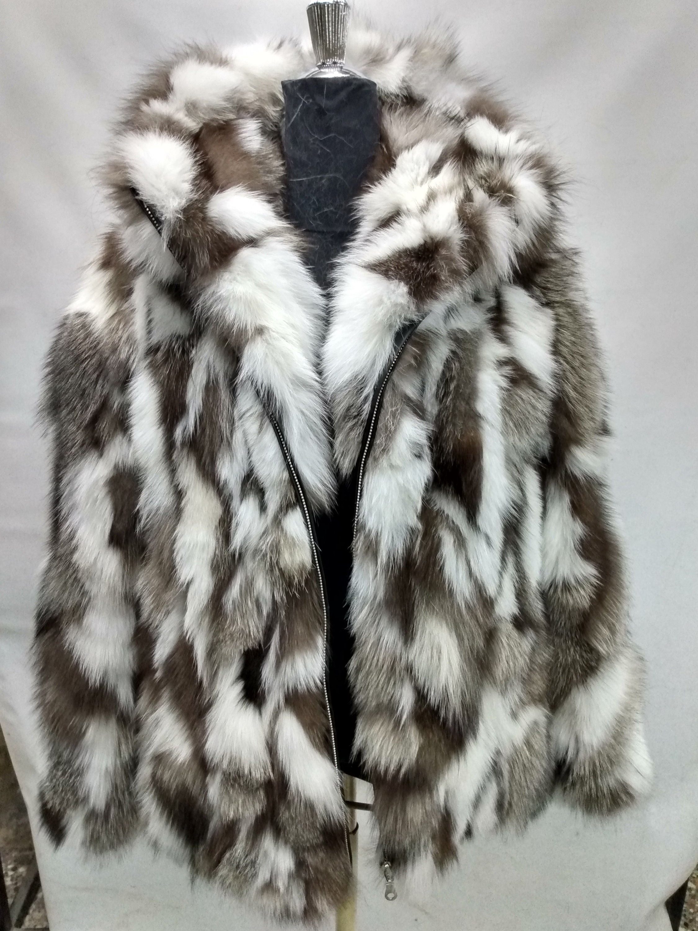 Getalty Real Mink Fur Men Collar Winter Warm Scarf for Men's Coat