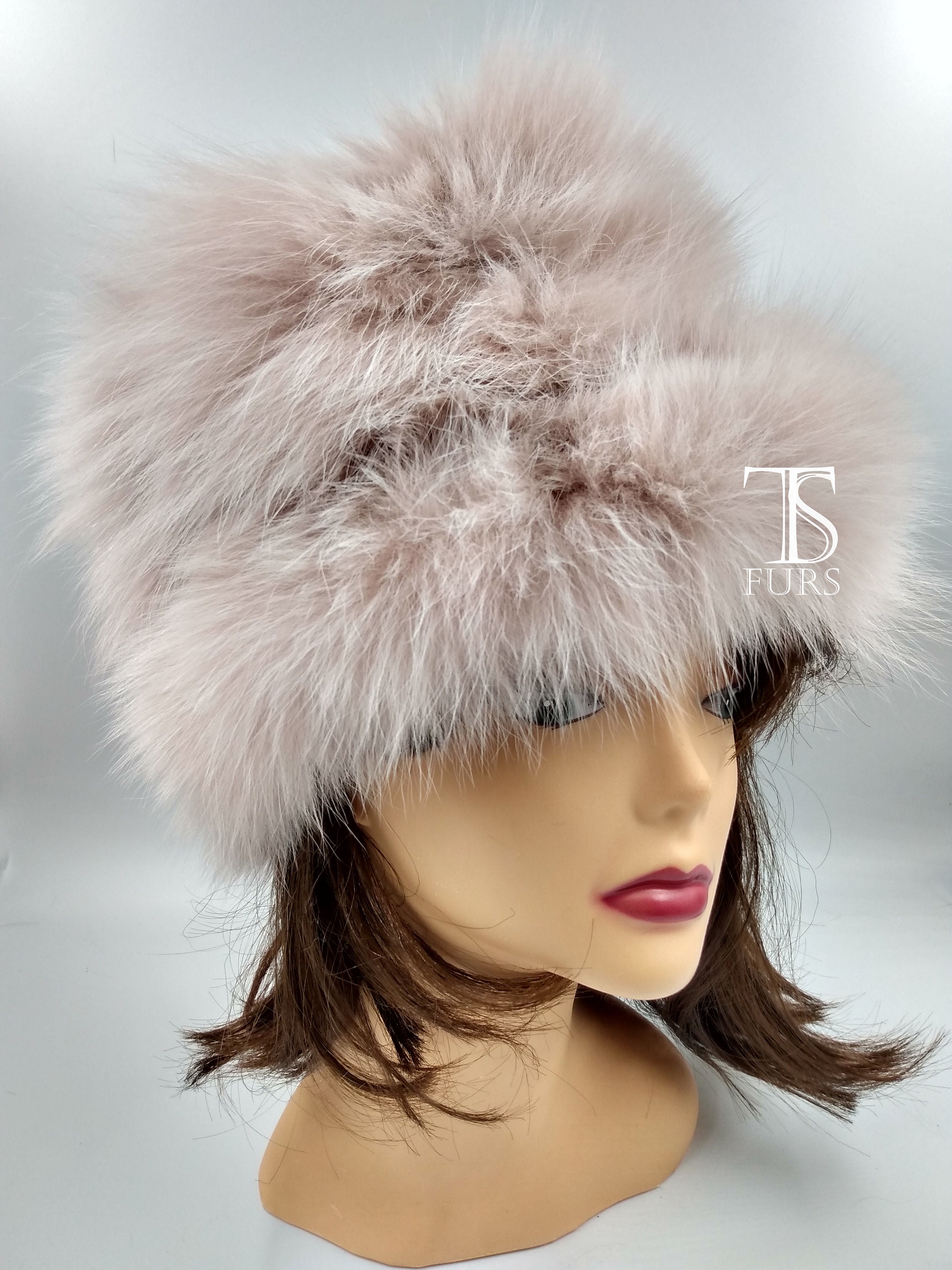 Autumn And Winter Cute Furry Fox Ear Hat For Women