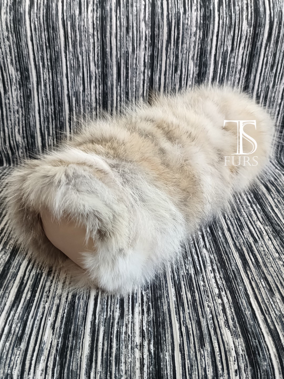 Fox Fur Throw Pillow Cover,exclusive Cylinder Soft Fur Neck Pillow,fur