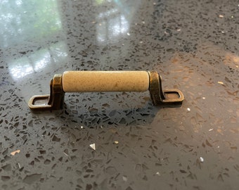 Ceramic Brass/Bronze Drawer Pull