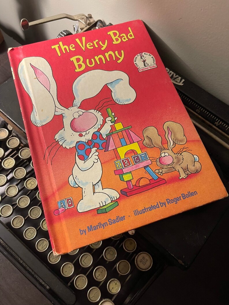 First Edition The Very Bad Bunny By Marilyn Sadler Illustrated By 