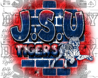 Tiger,hbcu,Bootleg Png,|any Team| ,sublimationAirbrush png (THIS is not a SVG