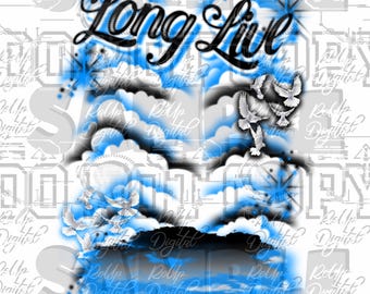 Rip |in loving memory |long live |forever in my heart  png|airbrush background