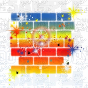 Airbrush background png Graffiti Wall, Airbrush, Brick Wall, Background, png,  sublimation designs, digital downloads, sublimation, png