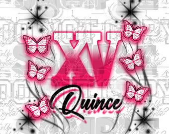 Mis Quince png|mein 15|Geburtstagskind png |Sublimation|dtf