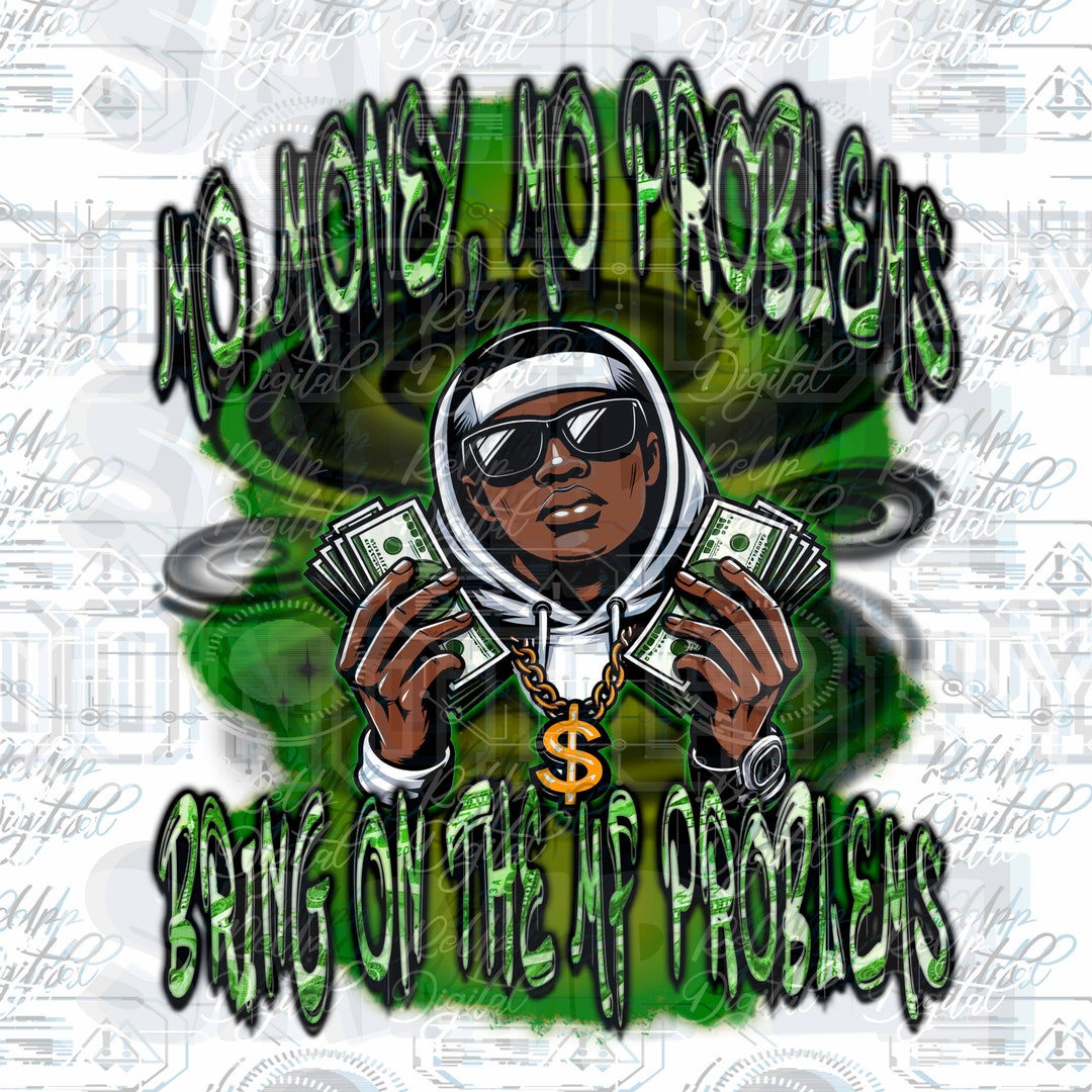 MONEY Cartoon Clipart Rapper Graffiti Png - Etsy