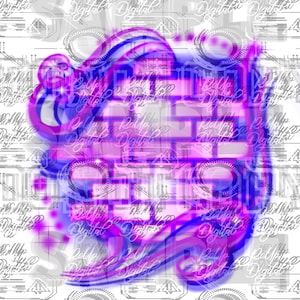 Airbrush background png Graffiti Wall, Airbrush, Brick Wall, Background, png,  sublimation designs, digital downloads, sublimation, png