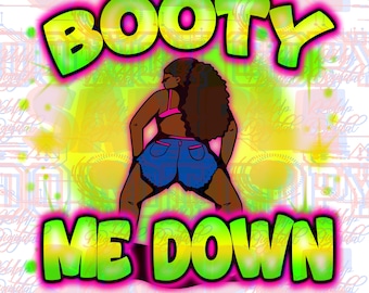 Freaknik Airbrush PNG: Sublimationsdesign
