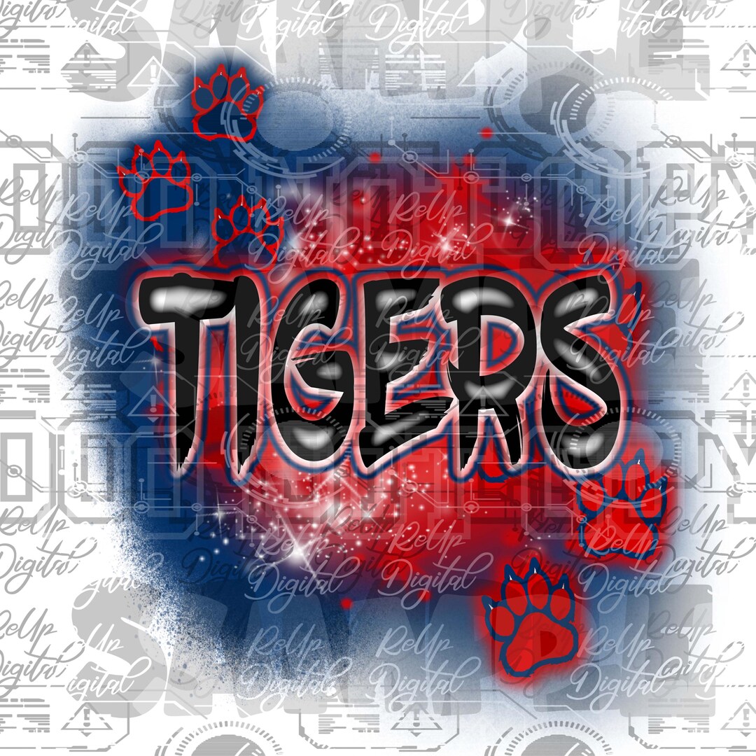 Tiger,hbcu,bootleg Png,|any Team| ,sublimationairbrush Png (THIS is Not ...