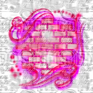 Pink Airbrush Background PNG - Graffiti Wall, Brick Wall, Sublimation Designs